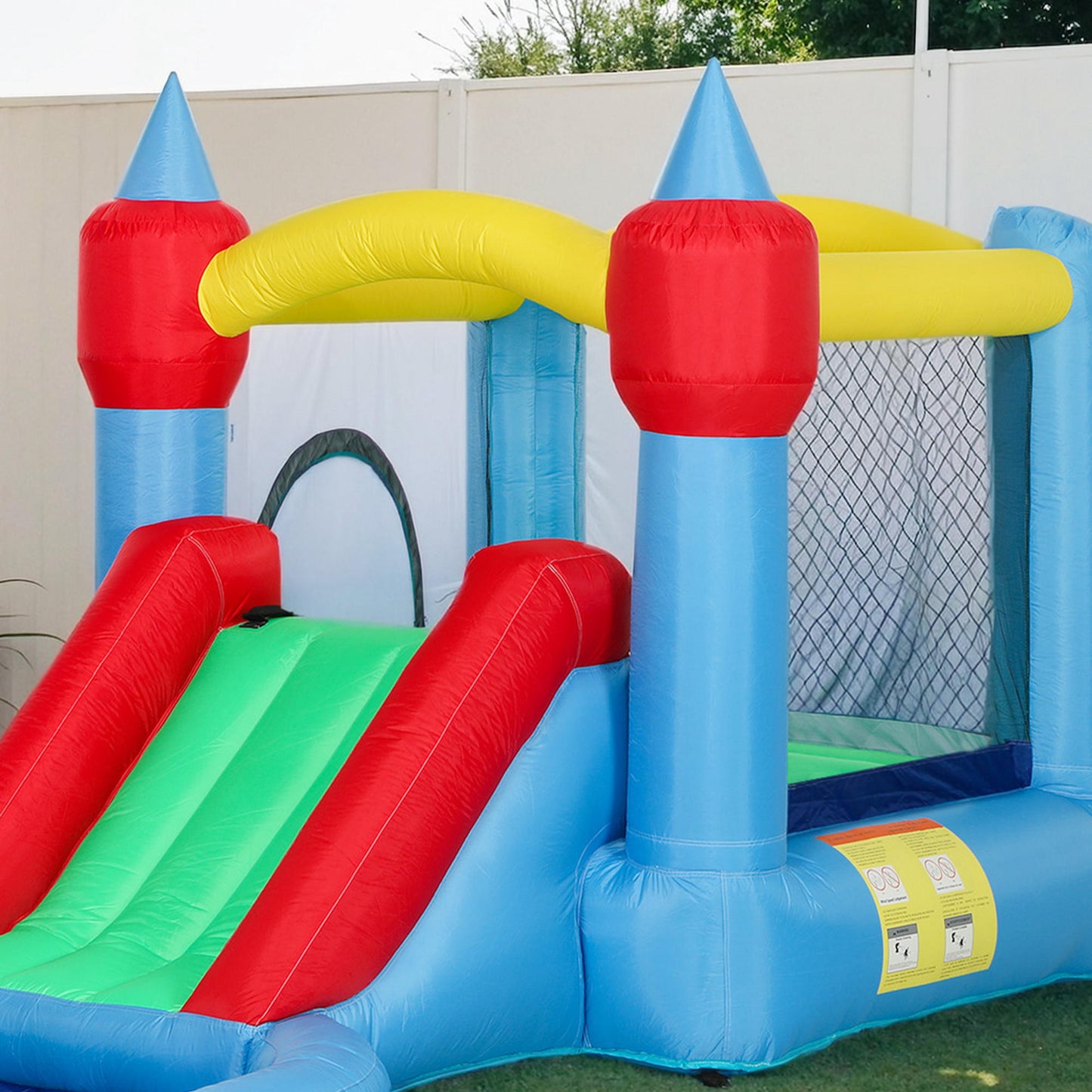 Aiyaplay Castillo Hinchable Con Soplador 4 En 1 415x205x190 Cm_3