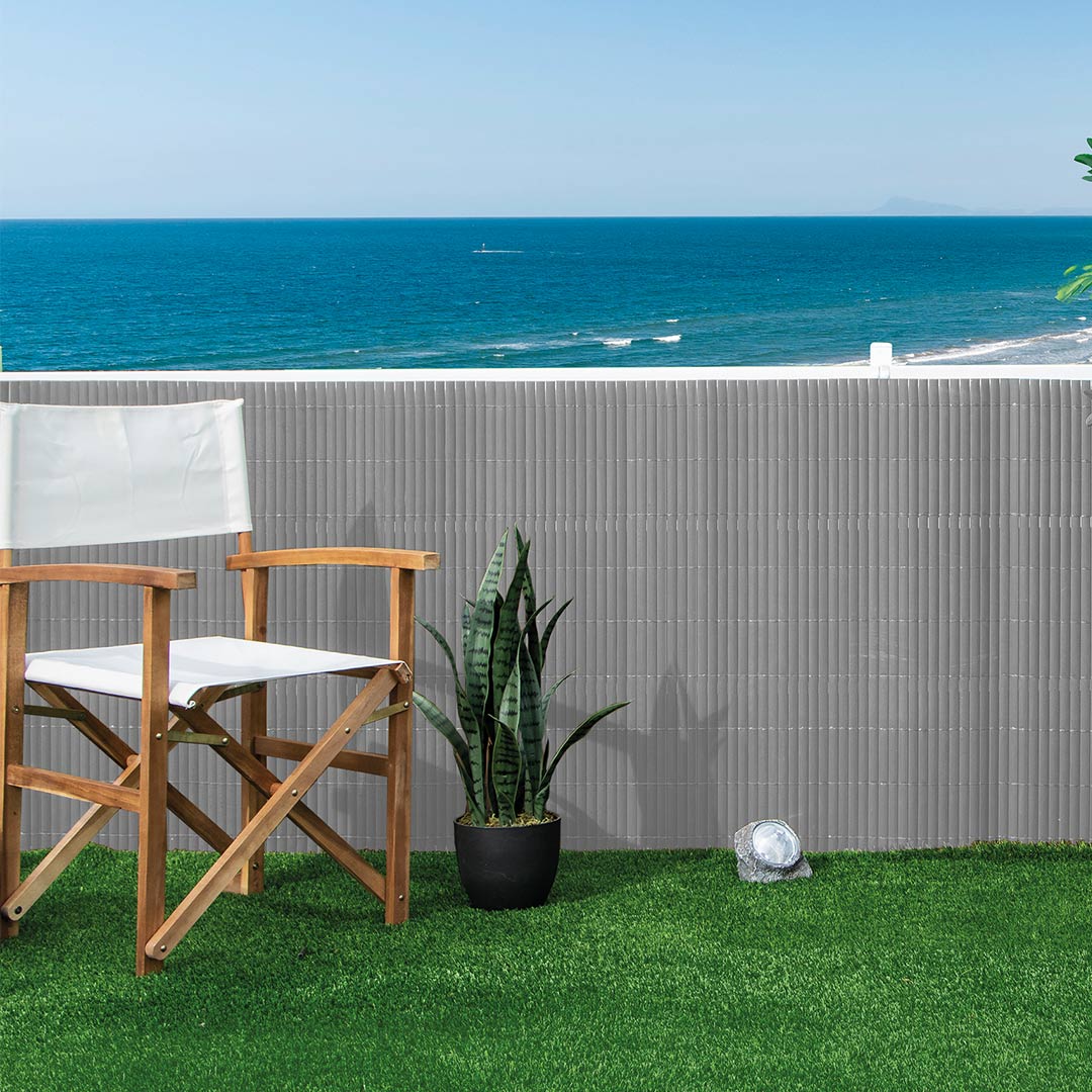 Cañizo Pvc Essential Recyclane 20mm Piedra Para Jardines Y Terrazas 1x3 M / Multicolor_2