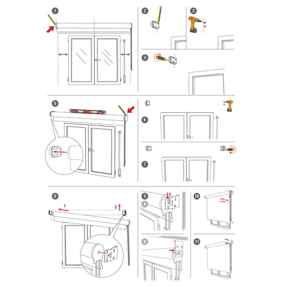 Estor Blanco Roto 120x250cm Enrollable Día/noche Wellhome_3