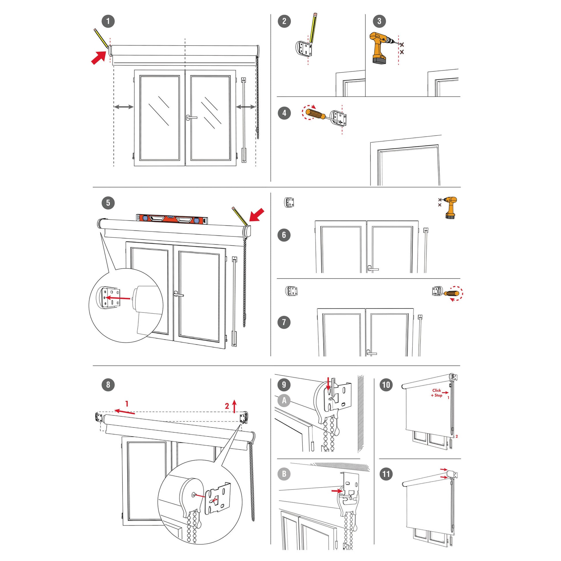 Estor Blanco 180x110cm Enrollable Día/noche Wellhome_3