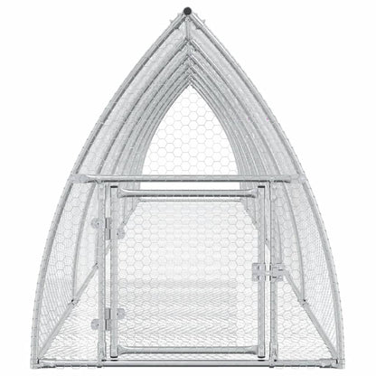 Conejera Acero Galvanizado Plateado 105x600x120 Cm_3
