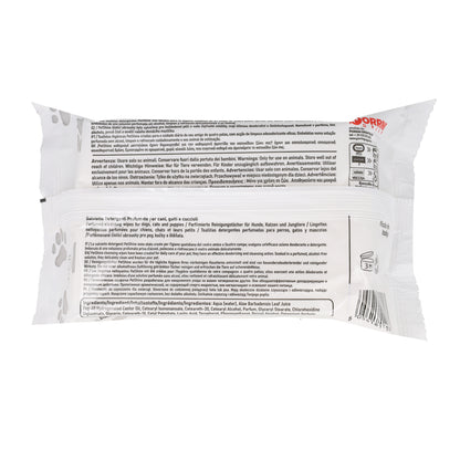 Porrini Toallitas Higiene Perro/Gato, Aloe, 40 uds
