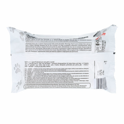 Porrini Toallitas Higiene Perro/Gato,MusgoBlanco Aloe 40ud