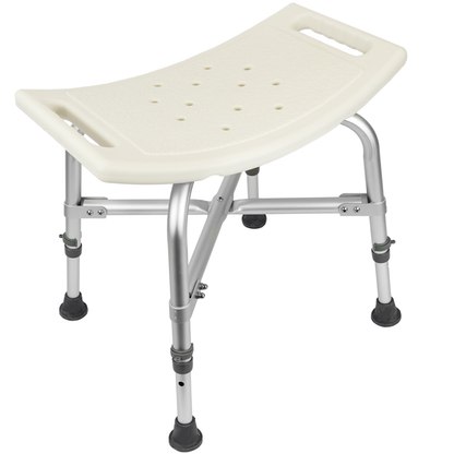 Taburete De Ducha Ergonómico Antideslizante Regulable En Altura Reforzado_0
