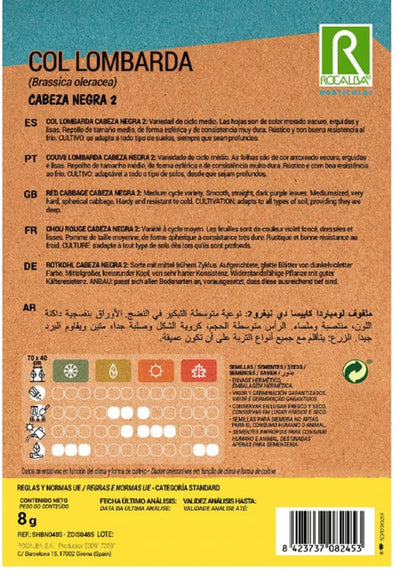 Semillas Col Lombarda 8g_1