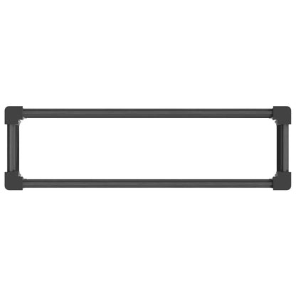 Arriate Elevado Gris 100 X 30 36 Cm Wpc Y Aluminio_4