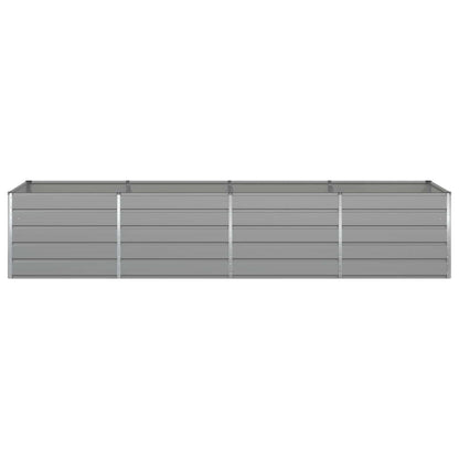 Jardinera Gris Claro 385 X 100 X 75 Cm Acero Galvanizado_4