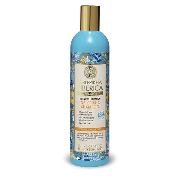 Champô Oblepikha para cabelos normais e secos 400 ml