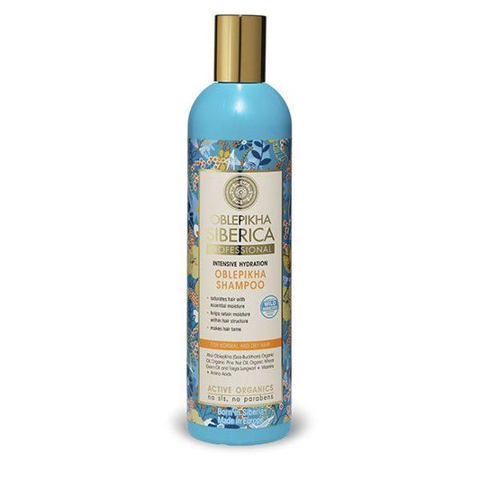 Champô Oblepikha para cabelos normais e secos 400 ml