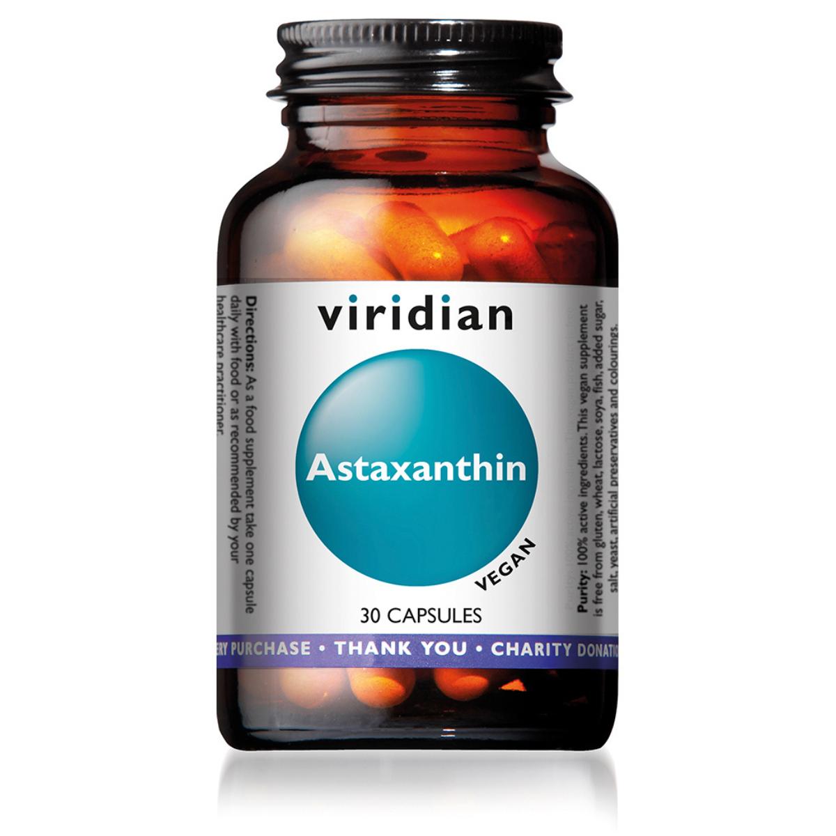 Astaxantina 30 cápsulas vegetais
