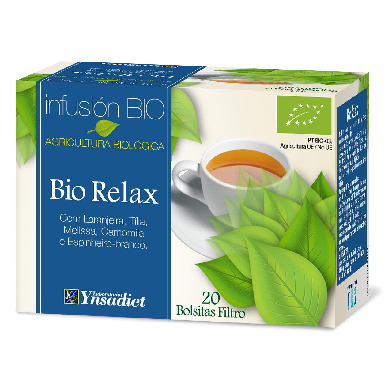Infusão Relaxante 20 Filtros Ynsadiet