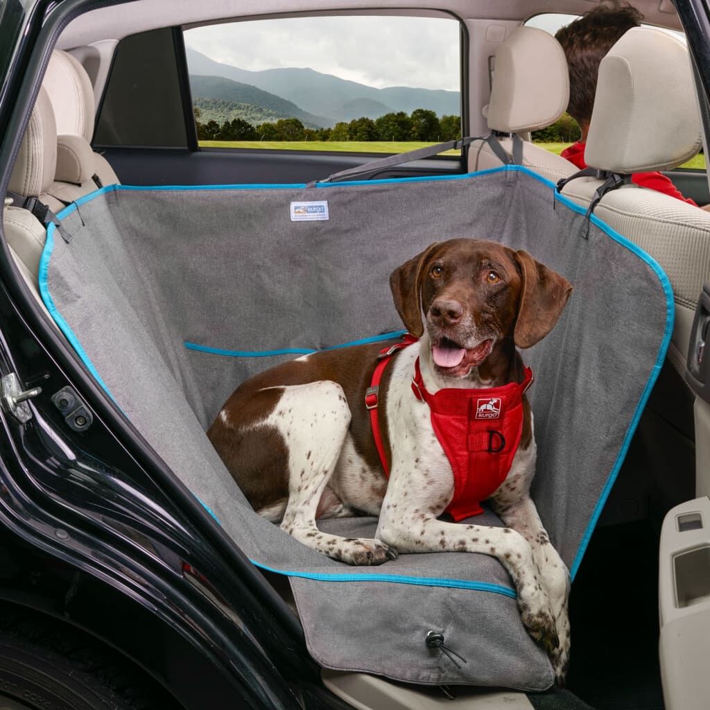 Kurgo Hamaca Para Perros Para Mitad Asiento Trasero Heather Gris_1