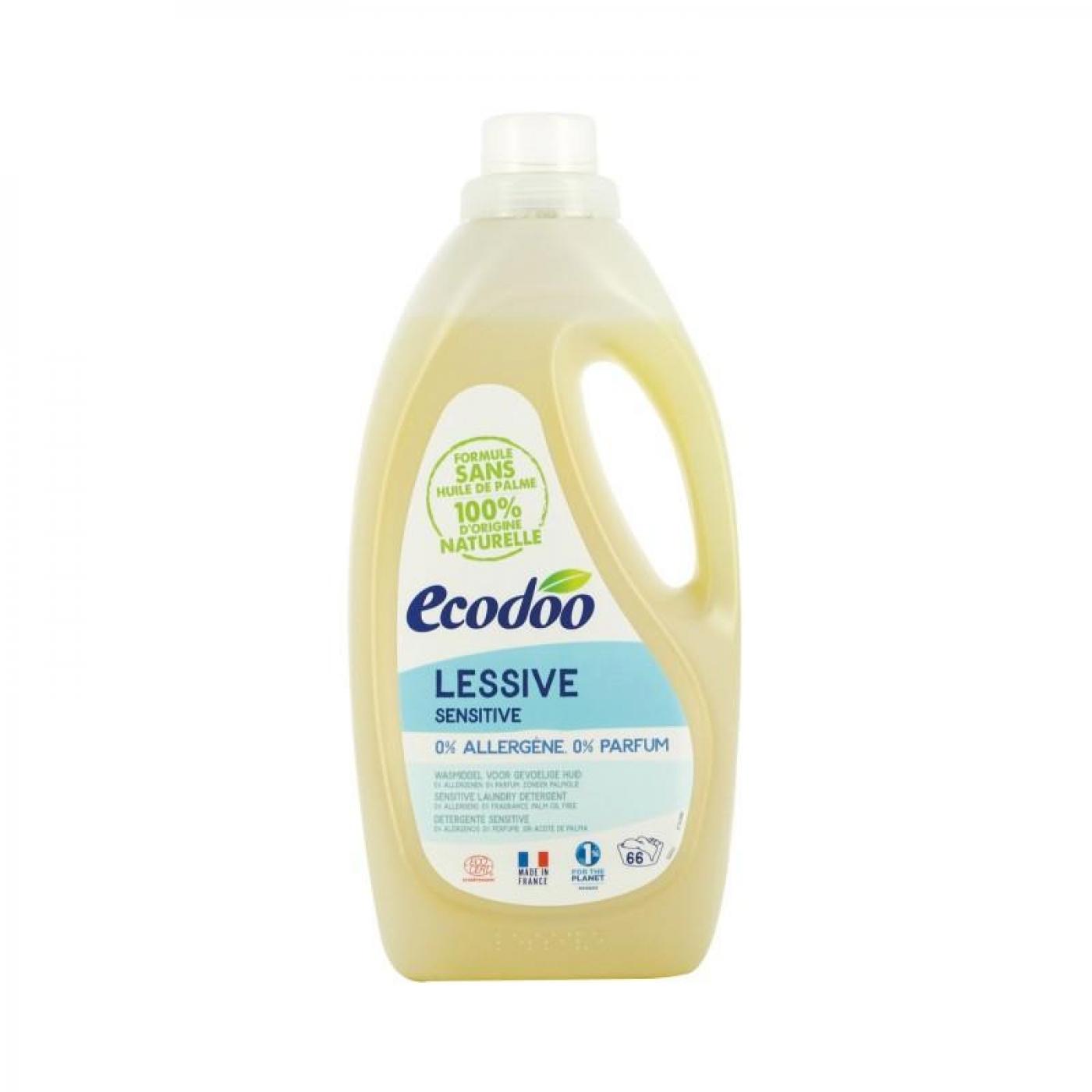 Detergente hipoalergénico Ecodoo Sensitive 0% perfume