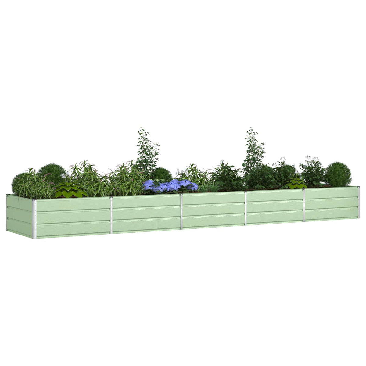Jardinera Verde Pastel 480 X 100 X 45 Cm Acero Galvanizado_2