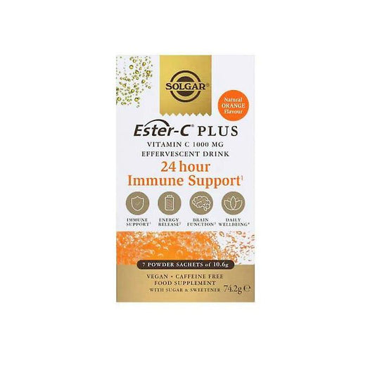 Ester-C efervescente 1000 mg Solgar 21 saquetas