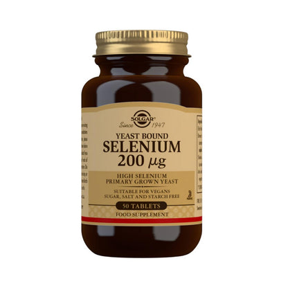 Selénio na Levedura, 50 comprimidos (200g)