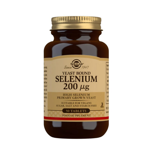 Selénio na Levedura, 50 comprimidos (200g)