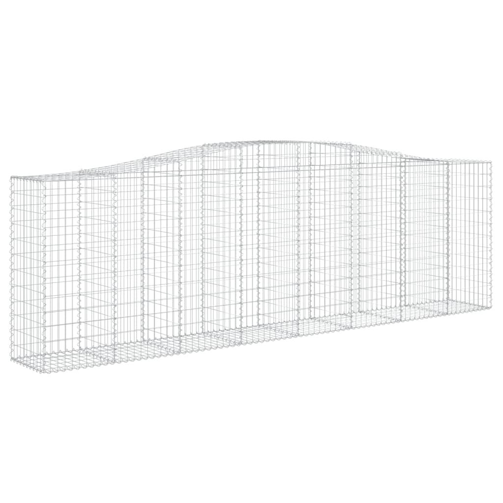 Cestas De Gaviones 25 Uds Forma De Arco Hierro 400x50x120/140cm_2