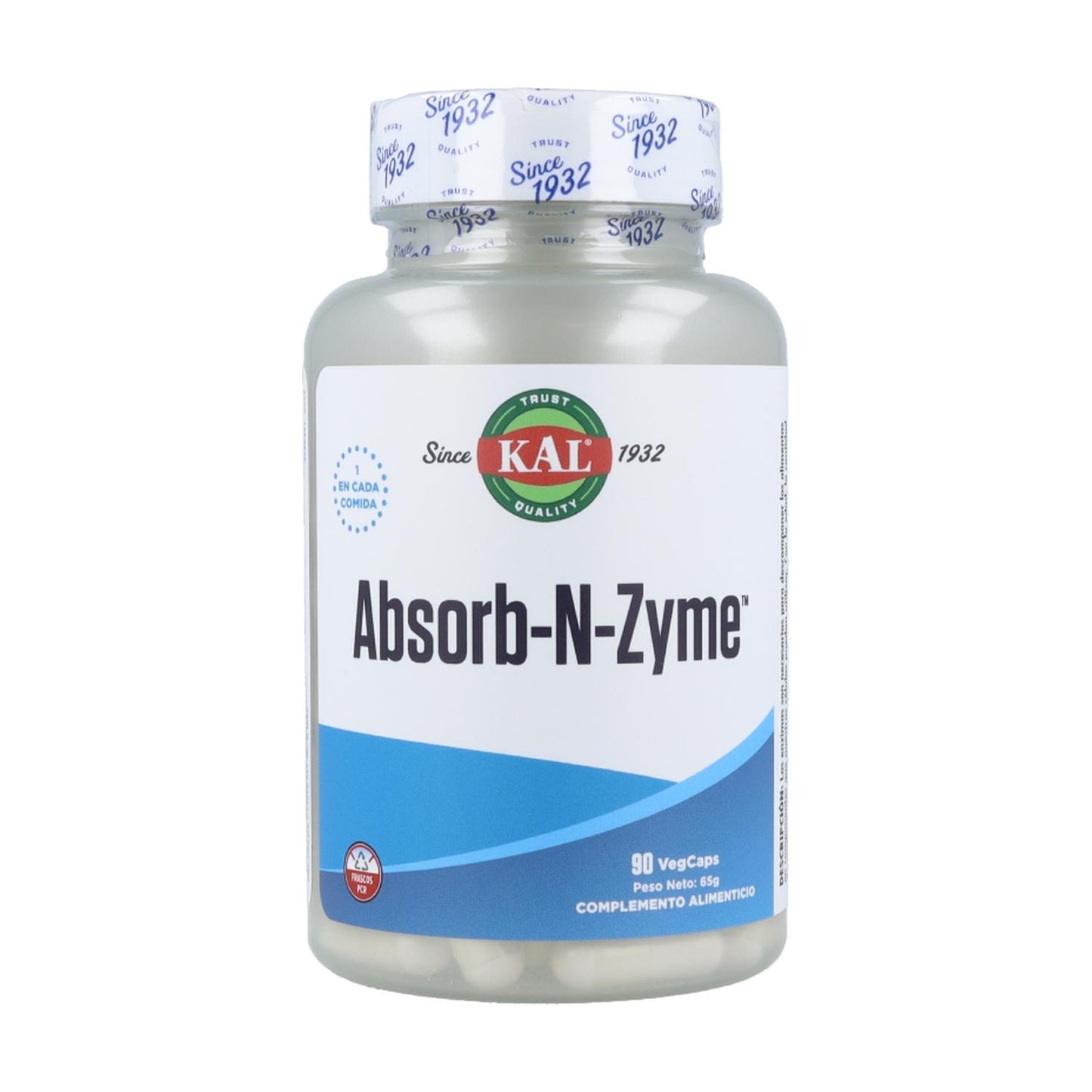 Absorb-N Zyme Kal 90 comprimidos