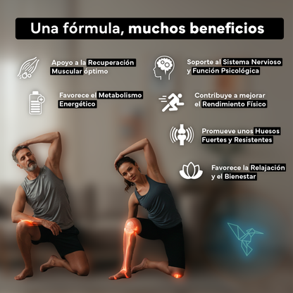 Pack 2x Magnesio (bisglicinato, Citrato, Taurato Y Malato). Sevens Nutrition. Energía, Rendimiento Y Descanso_2