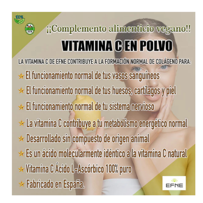 Vitamina C Ácido L-ascórbico Efne 200 Gr_4