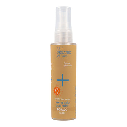 Crema facial color Medio-Dorado I+M SPF50 50 ml