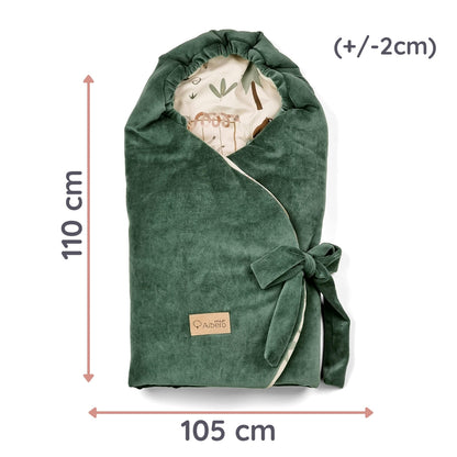 Saco Portabebé Inivero Algodón-velour Unviersal Tropic Fun_3