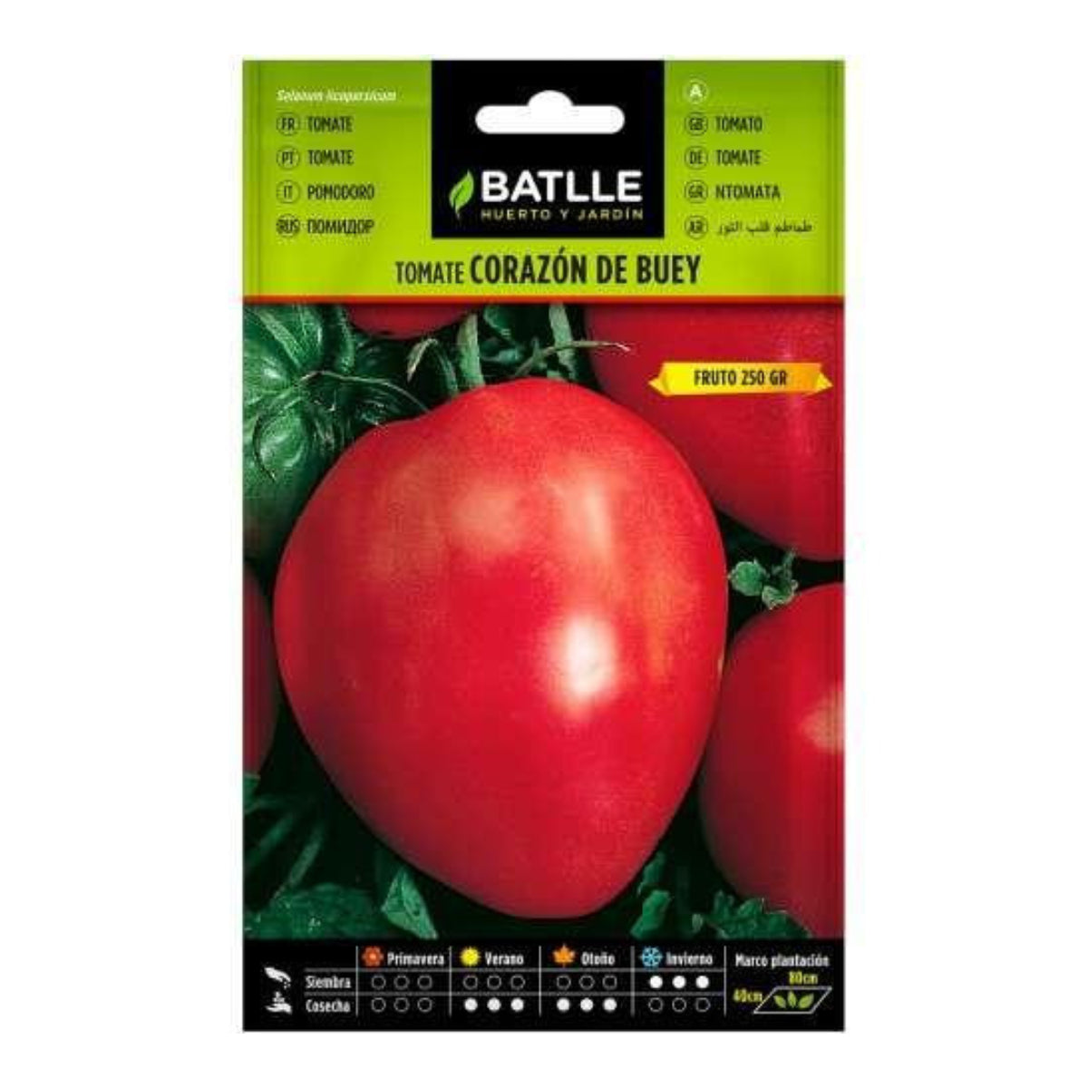 Sementes de tomate Batlle Oxheart