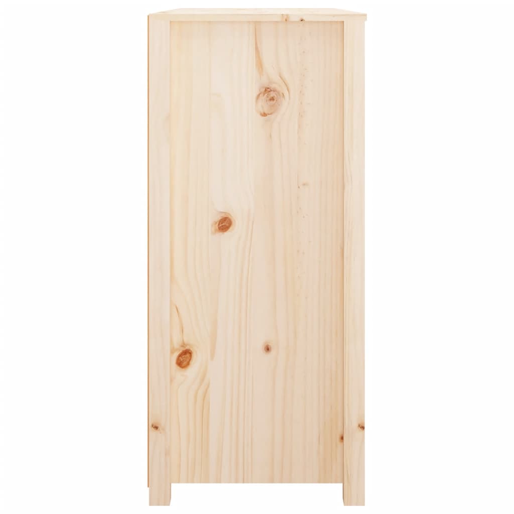 Armario Auxiliar De Madera Maciza De Pino 100x40x90 Cm / Vetonek_5