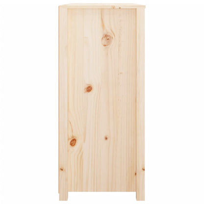 Armario Auxiliar De Madera Maciza De Pino 100x40x90 Cm / Vetonek_5