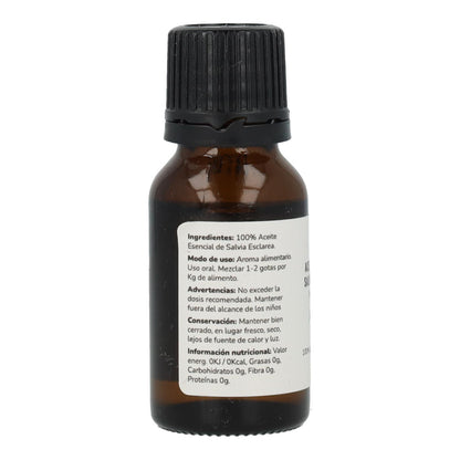 Óleo Essencial de Sálvia Esclareia Planeta Huerto 15 ml 