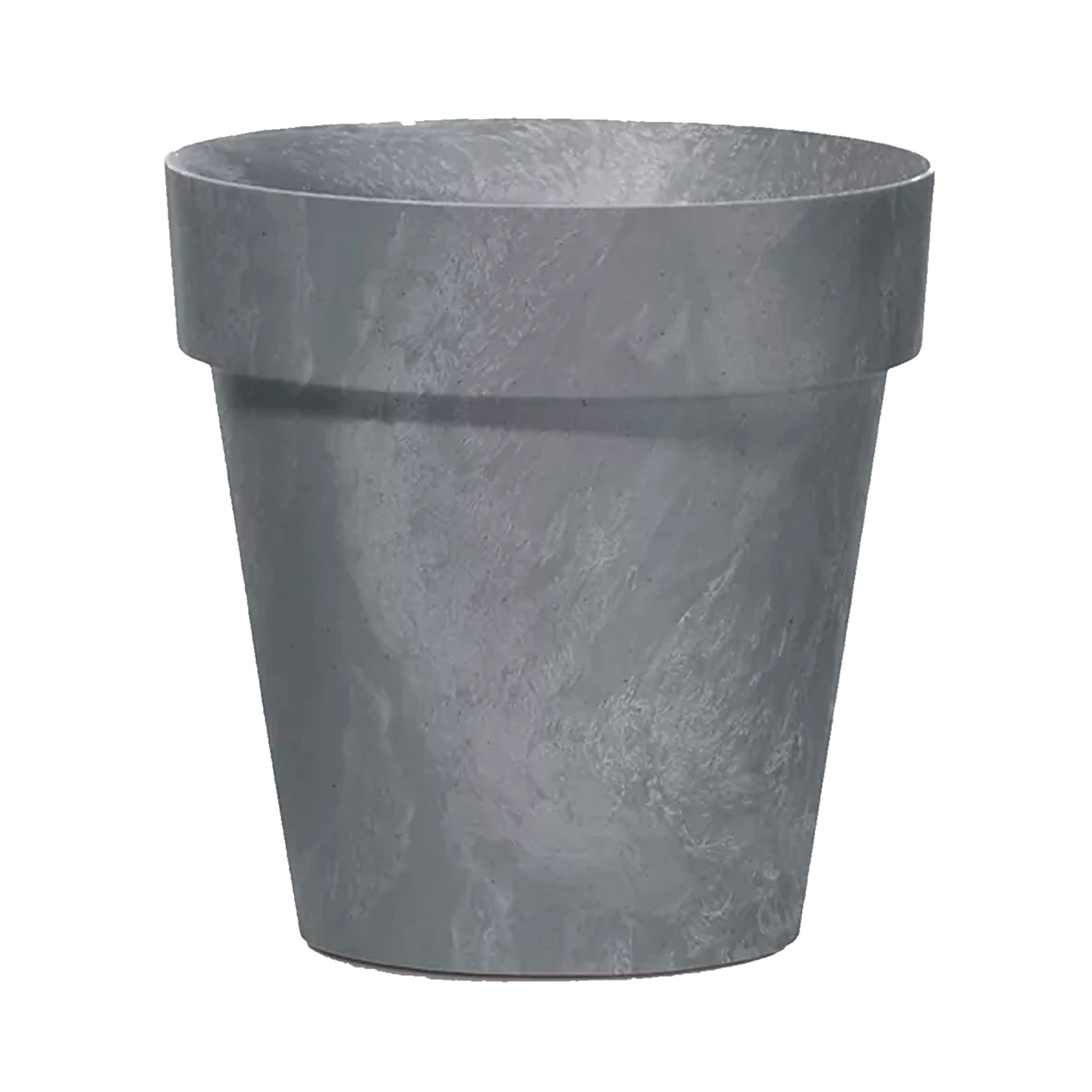 Maceta Cube Beton Effect 0,6l., Dimensiones (mm) 110x110x97, Color Marengo