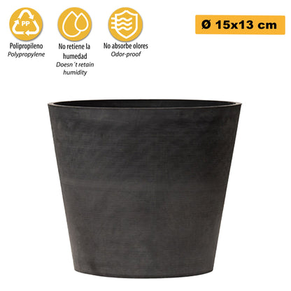 Maceta Tipo Cono Truncado Ø 15 Cm