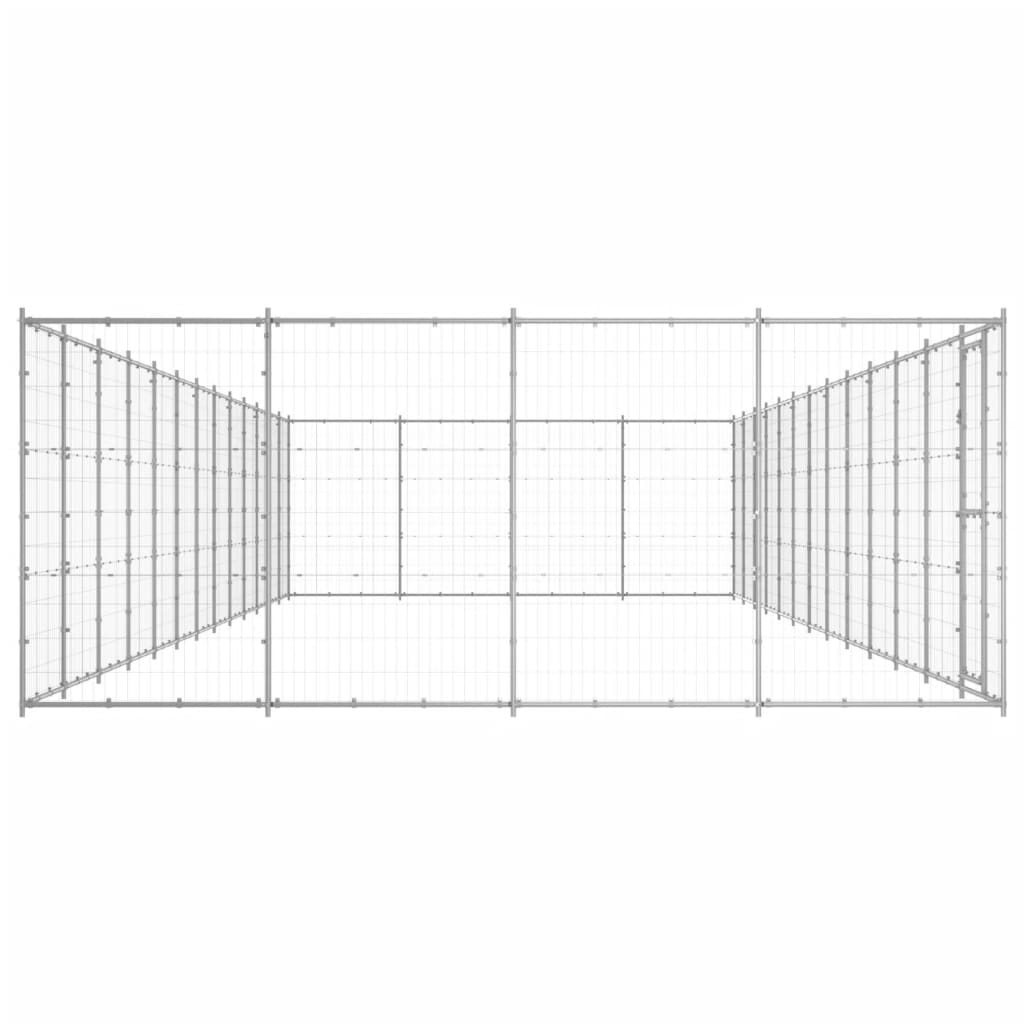 Perrera De Exterior De Acero Galvanizado 53,24 M²_2