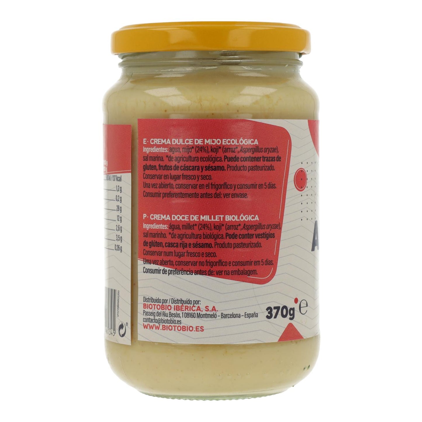 Amasake de milho La Finestra Sul Cielo 370 g