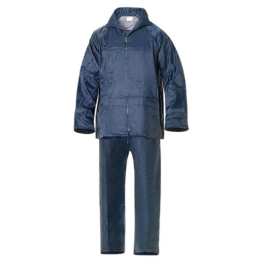Traje De Agua Impermeable Azul Nylon        Talla 6-m_0