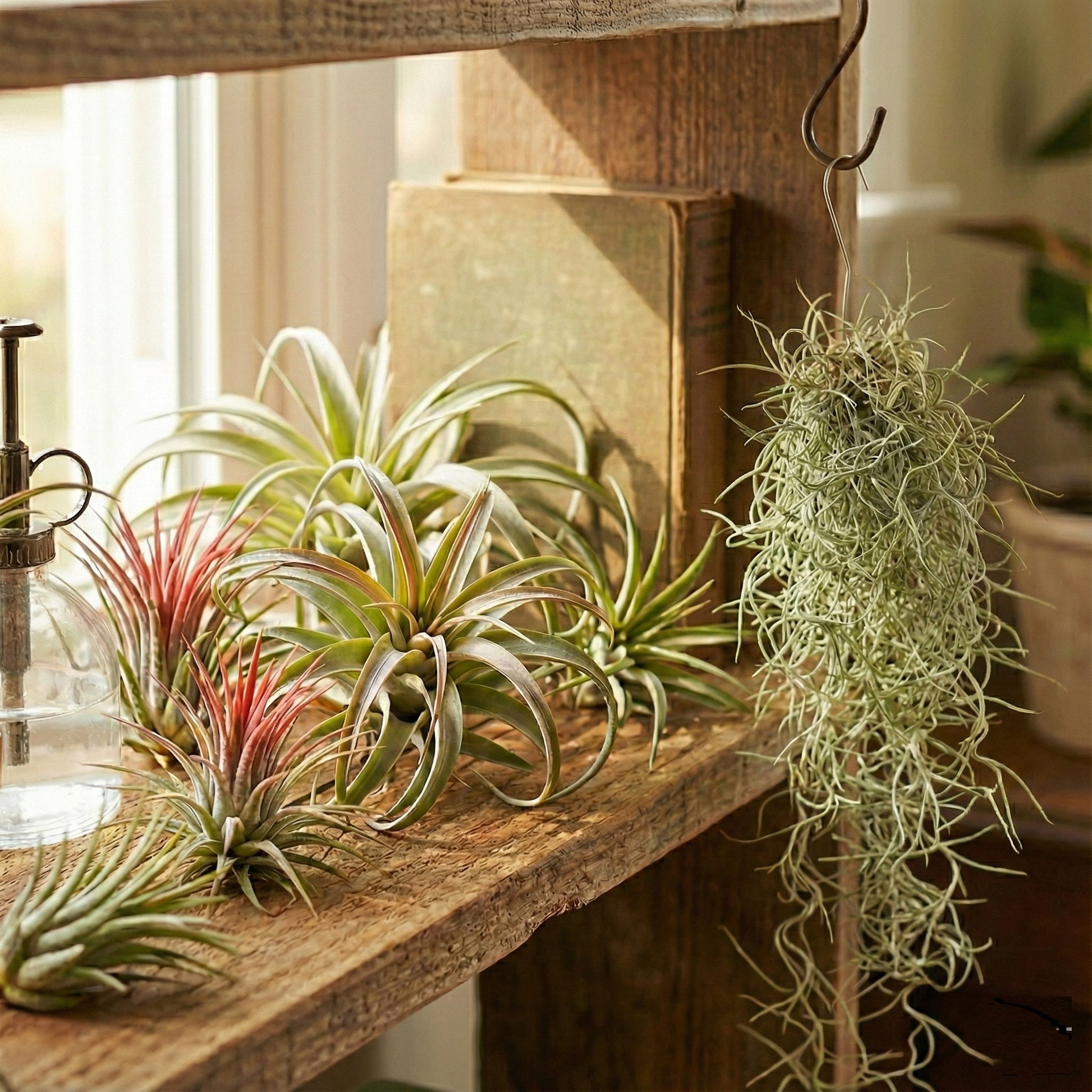 Tillandsia Musgo Español 3 Unidades - Planta De Aire Decorativa_1