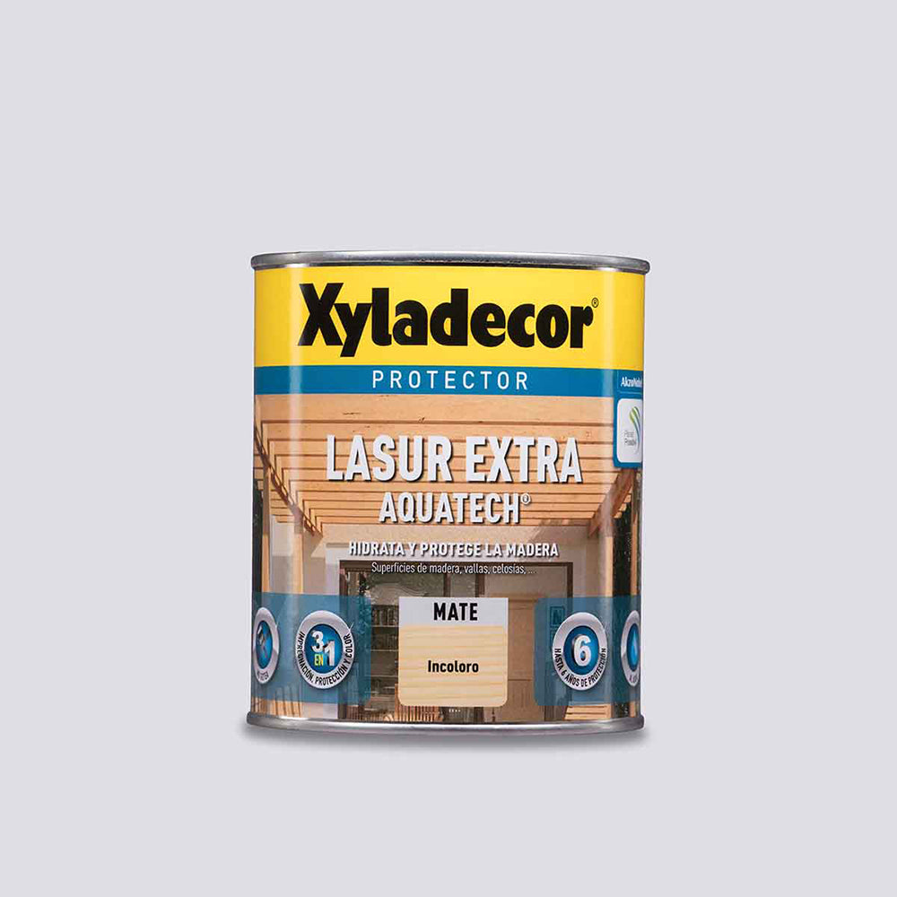 Protector Lasur Extra Mate Aquatech - 750 Ml - Roble_0