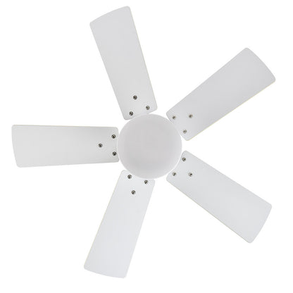 Ventilador Dc Marta 36w Blanco 5 Aspas Rev. Blanco/haya 41x76d 3240lm C/remoto, Mem., Timer 3000k-6000k_2