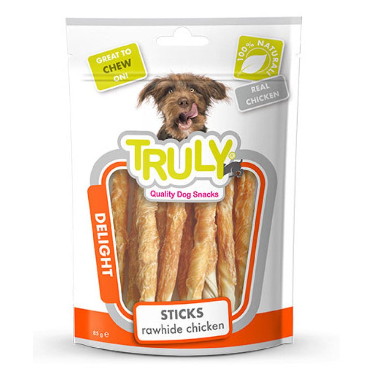 Snack Para Perro Palito De Vacuno Con Pollo Truly Bolsa De 325 Gr 325gr_0