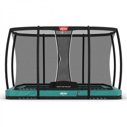 Cama Elastica Berg Inground Ultim Champion 330 + Red Deluxe Verde._0