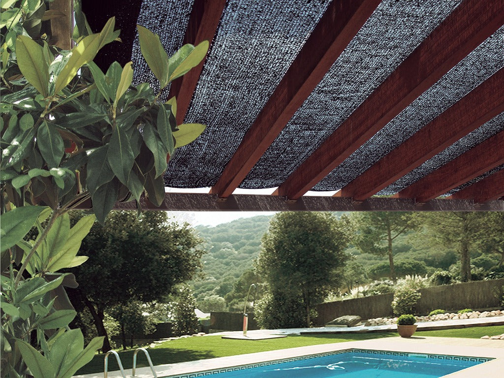 Rede de sombreamento preta Sun Net 70% Nortene 4x5 m