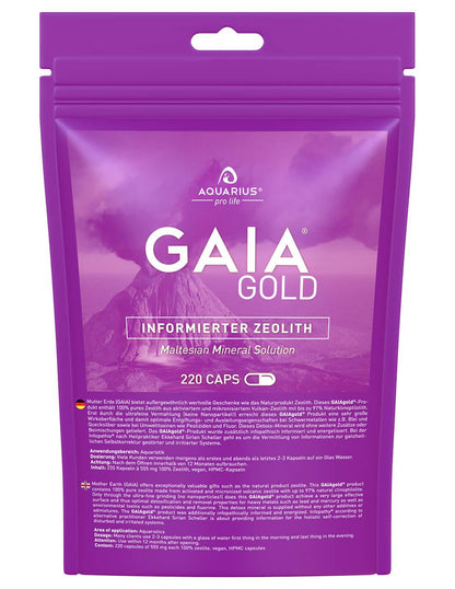 Aquarius Pro Life - Zeolita Pura 220 Detox-caps