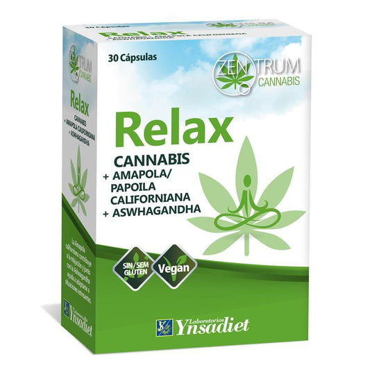 Relax cannabis Ynsadiet 60 cápsulas