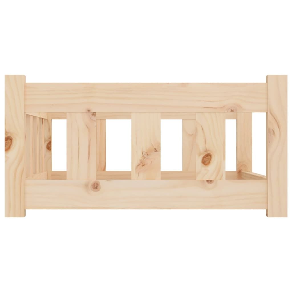 Vidaxl Cama Para Perros 75,5x55,5x28 Cm Madera Maciza De Pino_3