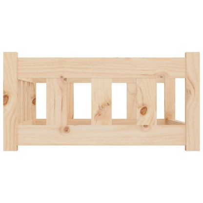 Vidaxl Cama Para Perros 75,5x55,5x28 Cm Madera Maciza De Pino_3