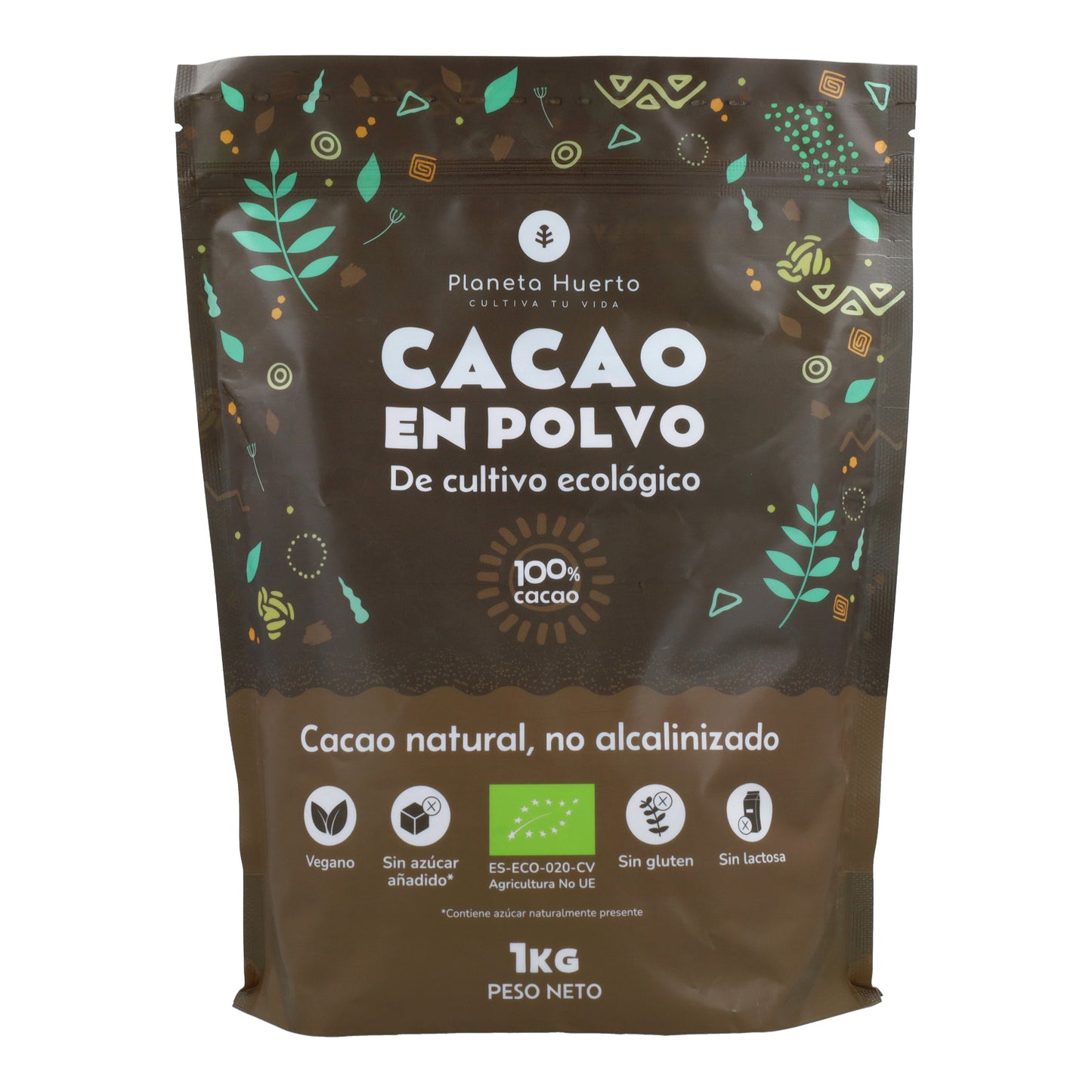 Cacau em pó biológico da Planeta Huerto
