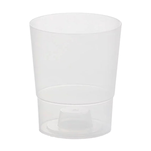 Maceta Coubi Orchid 1,1l., Dimensiones (mm) 125x125x147, Color Transparente Mate_0