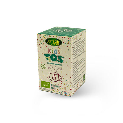 Chá de ervas Artemis Bio Kids para a tosse 20 saquetas