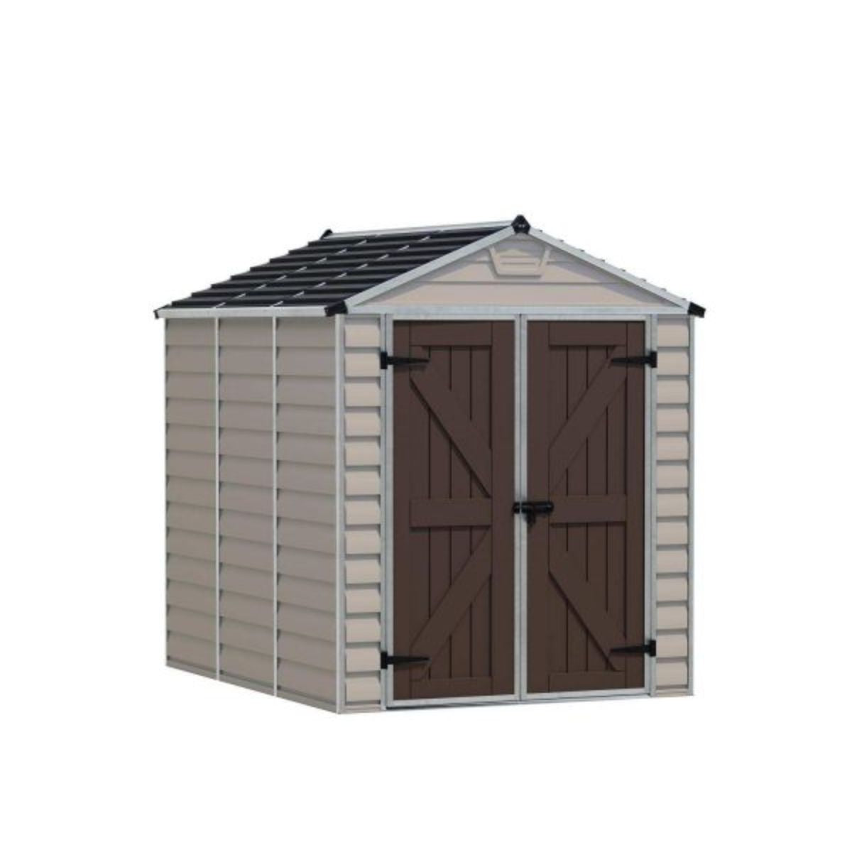 Telheiro de jardim Canopia Skylight Policarbonato 229x185x217 cm Bege